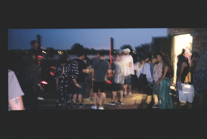 35 Banket Ostrava Dock rooftop party